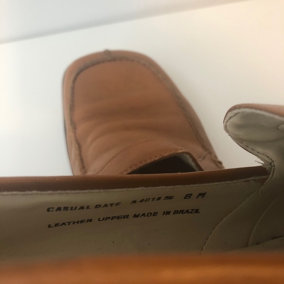 Reaction Kenneth Cole Camel Loafers Shoes ((8M)) - Picture 8 of 8